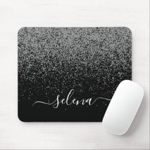 Mousepad Monograma de Garota Negra