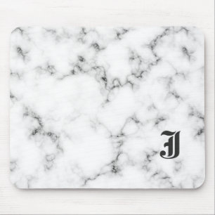 Mousepad Monograma de mármore