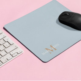 Mousepad Monograma de Nome Personalizado