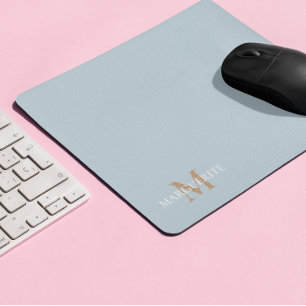 Mousepad Monograma de Nome Personalizado