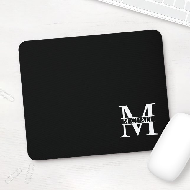 Mousepad Monograma e Nome Personalizados (Criador carregado)