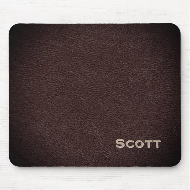 Mousepad Monograma feito sob encomenda executivo do teste (Frente)