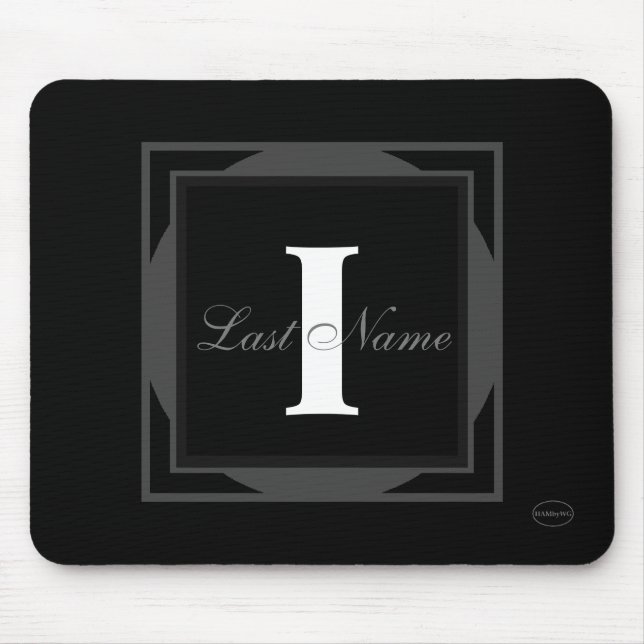 Mousepad Monograma HAMbyWG (Frente)