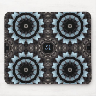Mousepad Monograma medieval do caleidoscópio