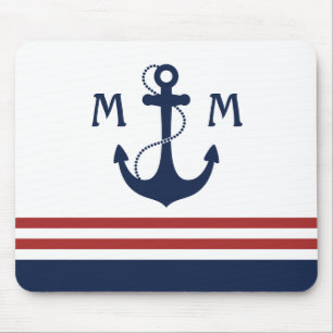 Mousepad Monograma náutico