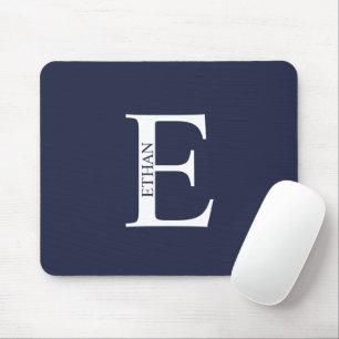 Mousepad Monograma Personalizado e Pad do Rato de Nome
