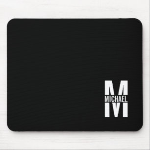 Mousepad Monograma Personalizado e Pad do Rato de Nome