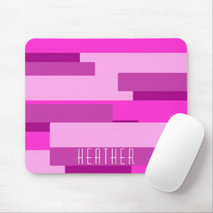 Mousepad Monograma Rosa