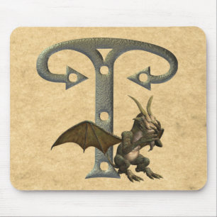 Mousepad Monograma T das gárgulas