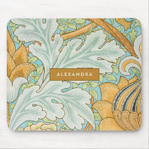 Monograma Verde Floral Amarelo Botânico