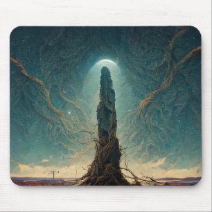 Mousepad Monolith 2 Fantasy Sci-Fi Art