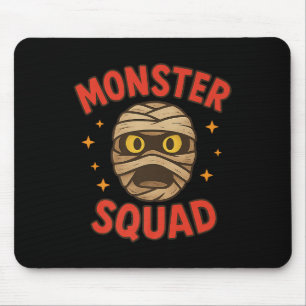 Mousepad Monster Squad Mummy Face Simples Fácil Cos De Hall