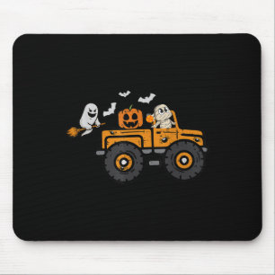Mousepad Monster Truck Ghost Pumpkin Halloween