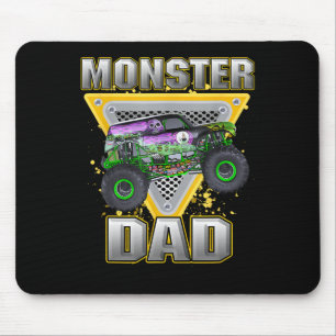 Mousepad Monster Truck Monster Pai Monster Truck É Meu Cami
