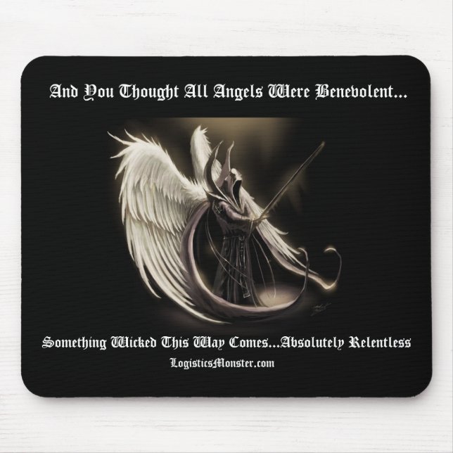 Mousepad Monstro da logística (Frente)