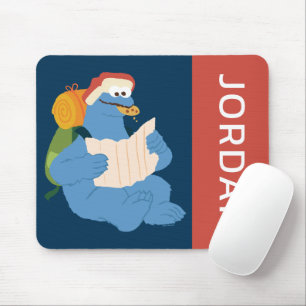 Mousepad Monstro das Bolachas Lendo um Mapa Adicione seu