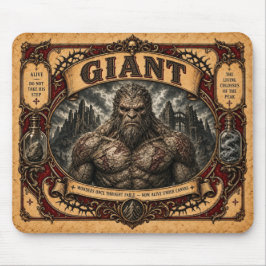 Mousepad Monstro de Circo Antigo e Gigante