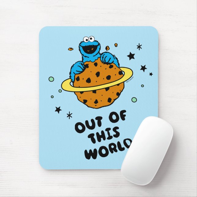 Mousepad Monstro de cookies | Fora deste mundo (Com mouse)