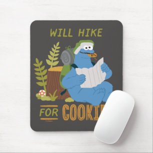 Mousepad Monstro de cookies Ilusão Para Cookies