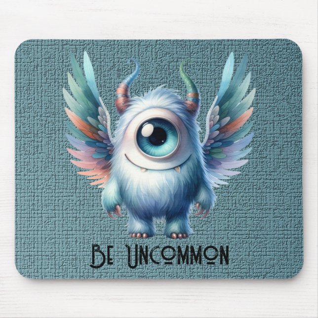 Mousepad Monstro De Um Olho Não É Comum - Personalizado (Frente)