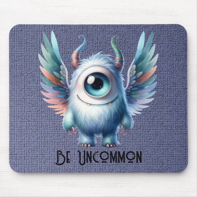 Mousepad Monstro De Um Olho Não É Comum - Personalizado (Frente)