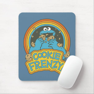 Mousepad Monstro dos Biscoitos Vintage Frenesi de Biscoit