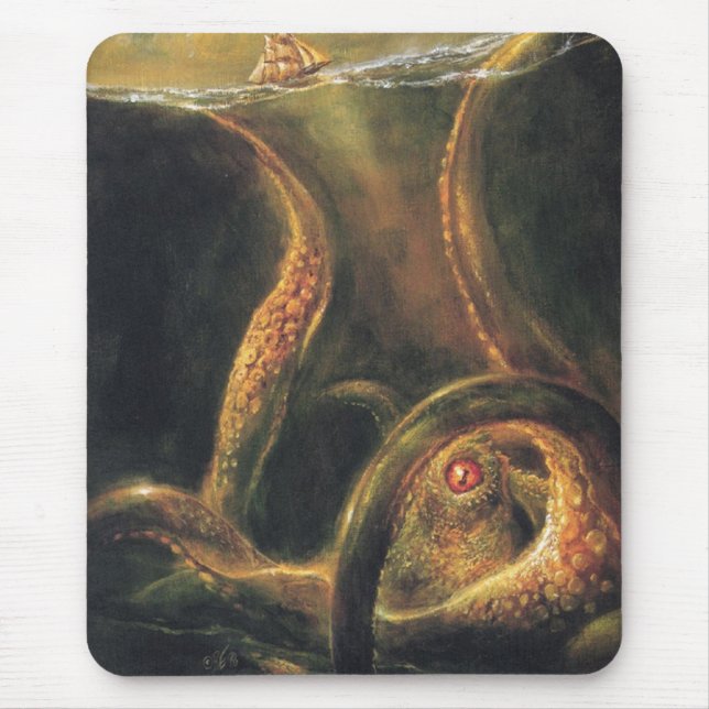 Mousepad Monstro Profundo (Frente)