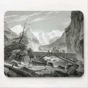 Mousepad Mont Blanc dos banhos de St. Didier