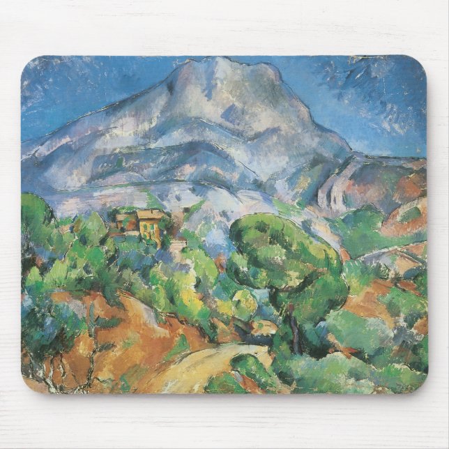 Mousepad Mont Sainte Victoire Acima De Tholonet, Paul Cezan (Frente)