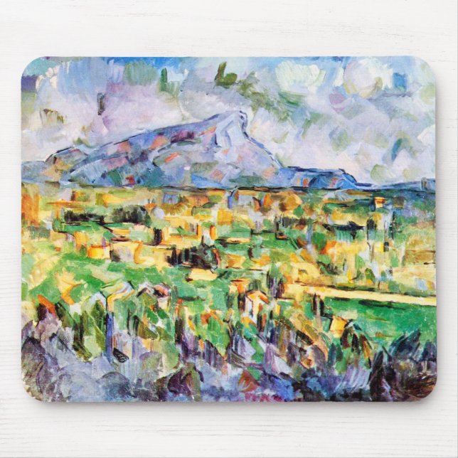 Mousepad Mont Sainte-Victoire, Paul Cezanne (Frente)