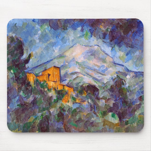 Mousepad Mont Sainte-Victoire, Paul Cezanne (Frente)