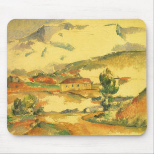 Mousepad Mont Sainte Victoire por Paul Cezanne, Arte Antigo