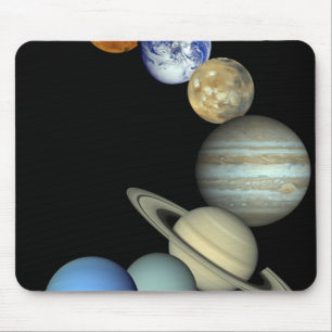 Mousepad Montagem do sistema solar