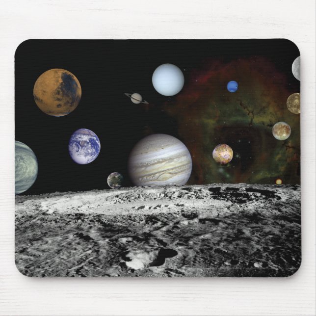 Mousepad Montagem Planetária (Frente)