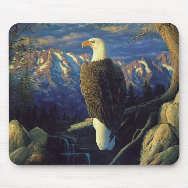 Mousepad Montanha Balda Americana Eagle (Frente)