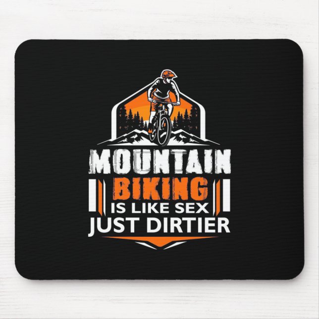 Mousepad Montanha Bicicleta Apenas Mais Irritante (Frente)