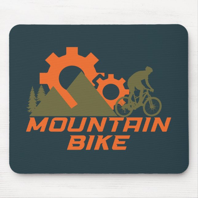 Mousepad Montanha de bicicleta de montanha (Frente)