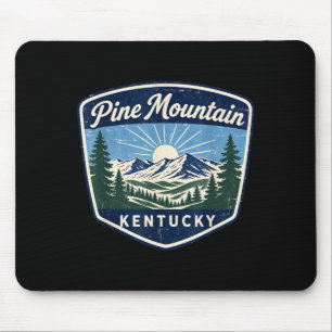 Mousepad Montanha de pinho kentucky ao ar livre natureza ca