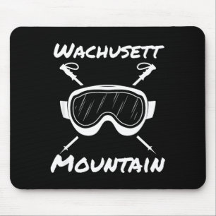 Mousepad montanha wachusett massachusetts esquiador esquian
