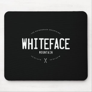 Mousepad Montanha Whiteface Nova York Gráfico Distressed Vi