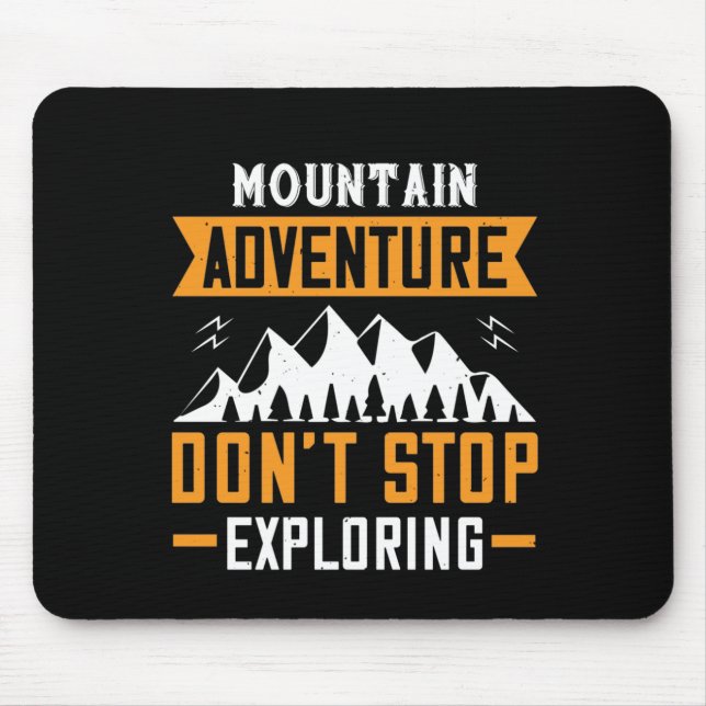 Mousepad Montanhas - Aventura de Montanha (Frente)