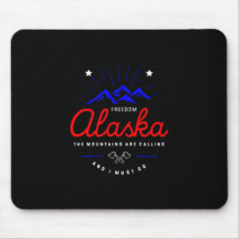 Mousepad Montanhas do Alasca estão chamando de "Preciso Esc