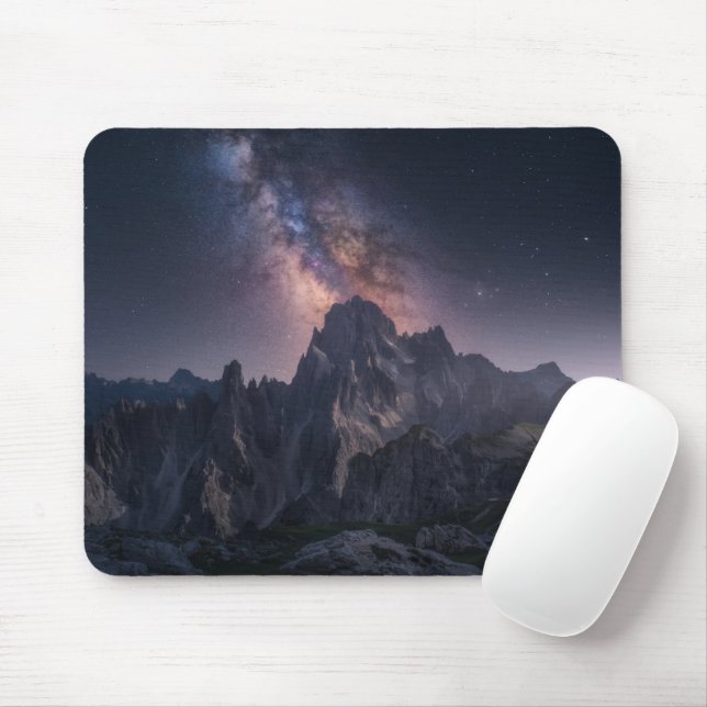 Mousepad Montanhas | Dolomites Mountain, Itália (Com mouse)