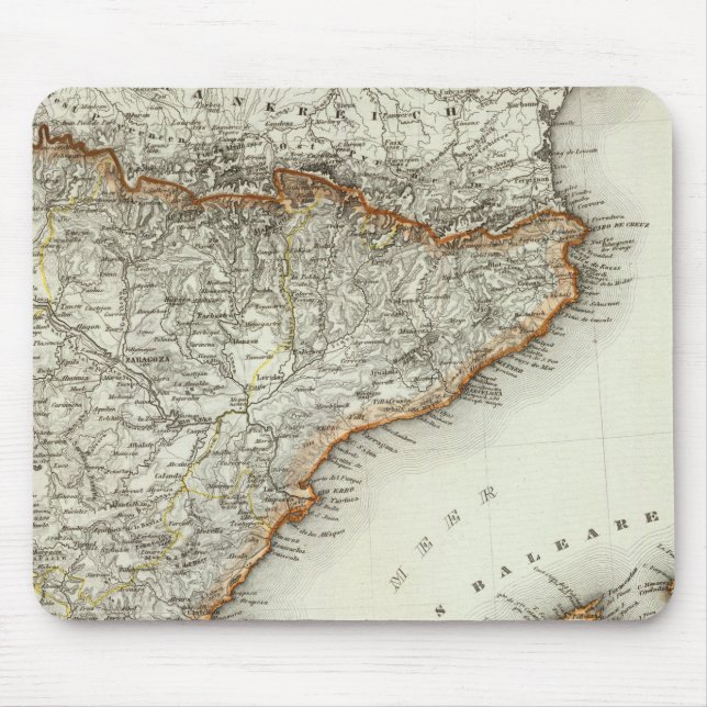 Mousepad Montanhas e rios das Ilhas Canárias (Frente)
