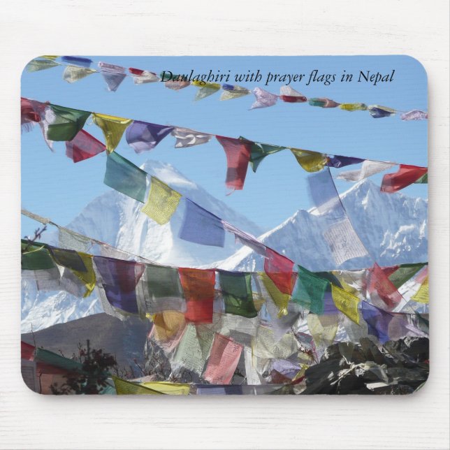 Mousepad Montanhas em Nepal (Frente)