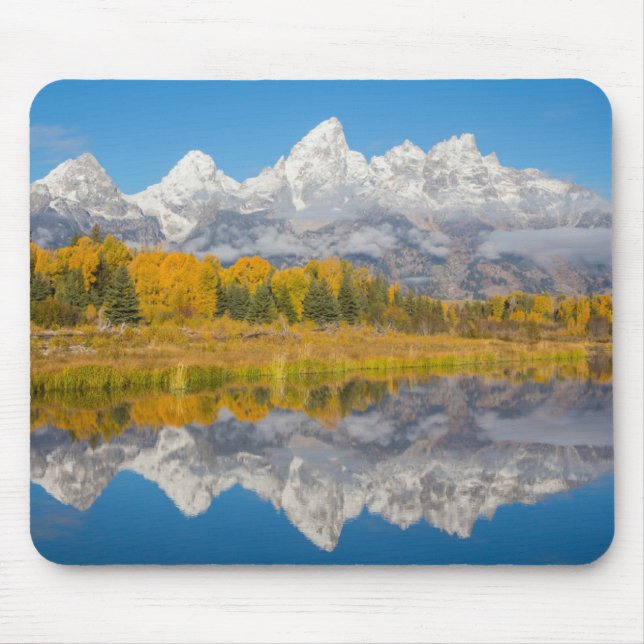 Mousepad Montanhas Grand Teton Wyoming (Frente)