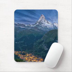 Mousepad Montanhas Matterhorn, Zermatt, Alpes Suíços