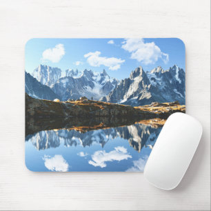 Mousepad Montanhas Mont Blanc Massif, França