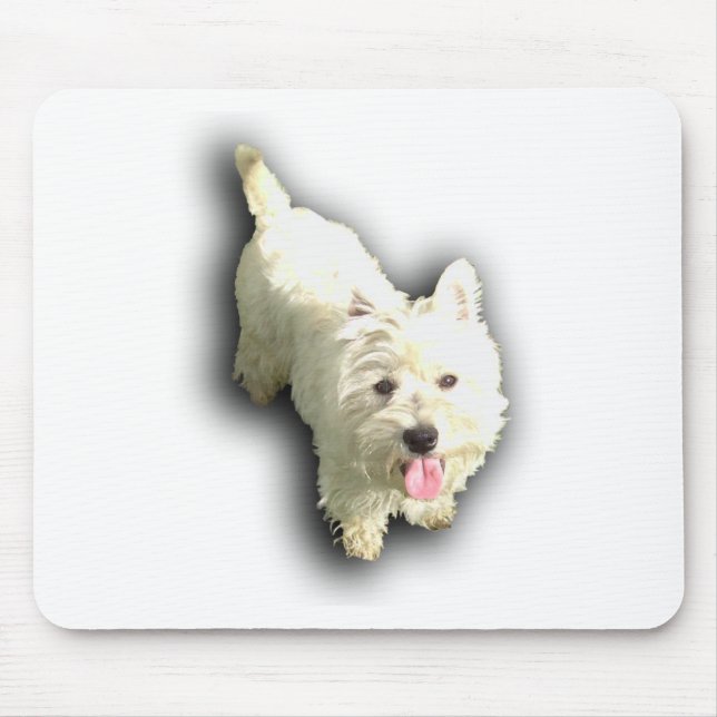 Mousepad Montanhas ocidentais Terrier (Frente)