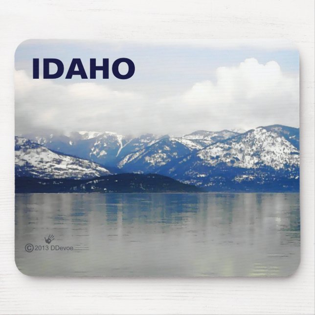 Mousepad Montanhas Pelo Lago (Frente)